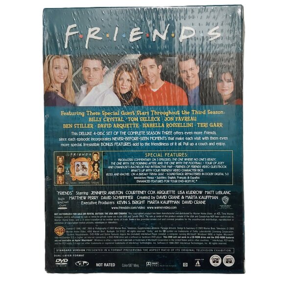 FRIENDS Complete Seasons 3, 4, 5, 8 and 9 DVD Sets - Picture 4 of 16